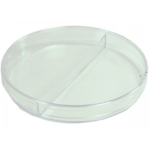 Pack of 20 Petri Dishes 100 X 15mm With 2 Sections
