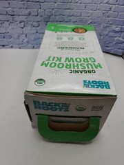 Back to the Roots Organic Mushroom Growing Kit, Harvest Gourmet Oyster Mushrooms
