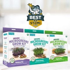 DIY Microgreen Grow Kit – 6 Variety Pack for Home Gardening & Healthy Eating