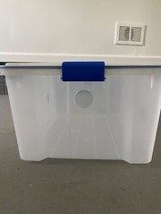 monotub for growing mushrooms