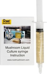 Portobello Mushroom Liquid Culture – 10cc Clean Active Mycelium for Cultivation
