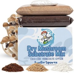 Easy-Prep 10lb Mushrooms Substrate Mix – Superior Yield with Fresh Ingredients