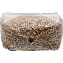 Sterilized Rye Berry Grow Bag (15lbs)