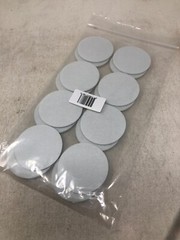 2″ Adhesive Monotub 100% Recycled Disc Filters, Set of 24