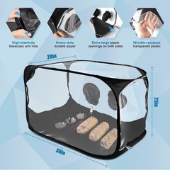 Large Still Air Box Mushroom Grow Tent – 38x20x25 Inch Clean Air Workstation, St
