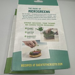 Back to the Roots Organic Microgreens Grow Kit Variety Pack Set of 3