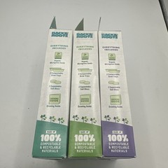 Back to the Roots Organic Microgreens Grow Kit Variety Pack Set of 3