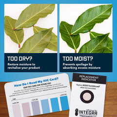 2-Way Humidity Control Pack – Preserve Flavor & Control Humidity at 62% RH – Moi