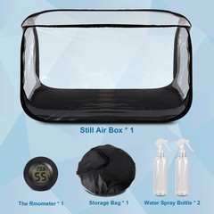 Large Still Air Box Mushroom Grow Tent – 38x20x25 Inch Clean Air Workstation, St