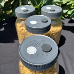 1lb sterilized Grain Jars Mushroom Grow