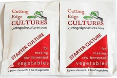 Live Probiotic Vegetable Starter Culture – 2 Pouches for Healthy Fermentation
