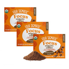 Mushroom Mix Coffee Lion’S Mane | Focus | Pack of 3 (30 Packets Total)