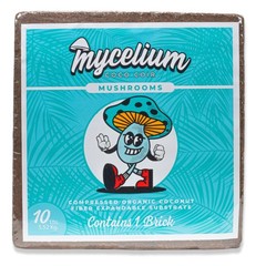 Mycelium Coco Coir Brick Mushroom Growing Kit I Expandable