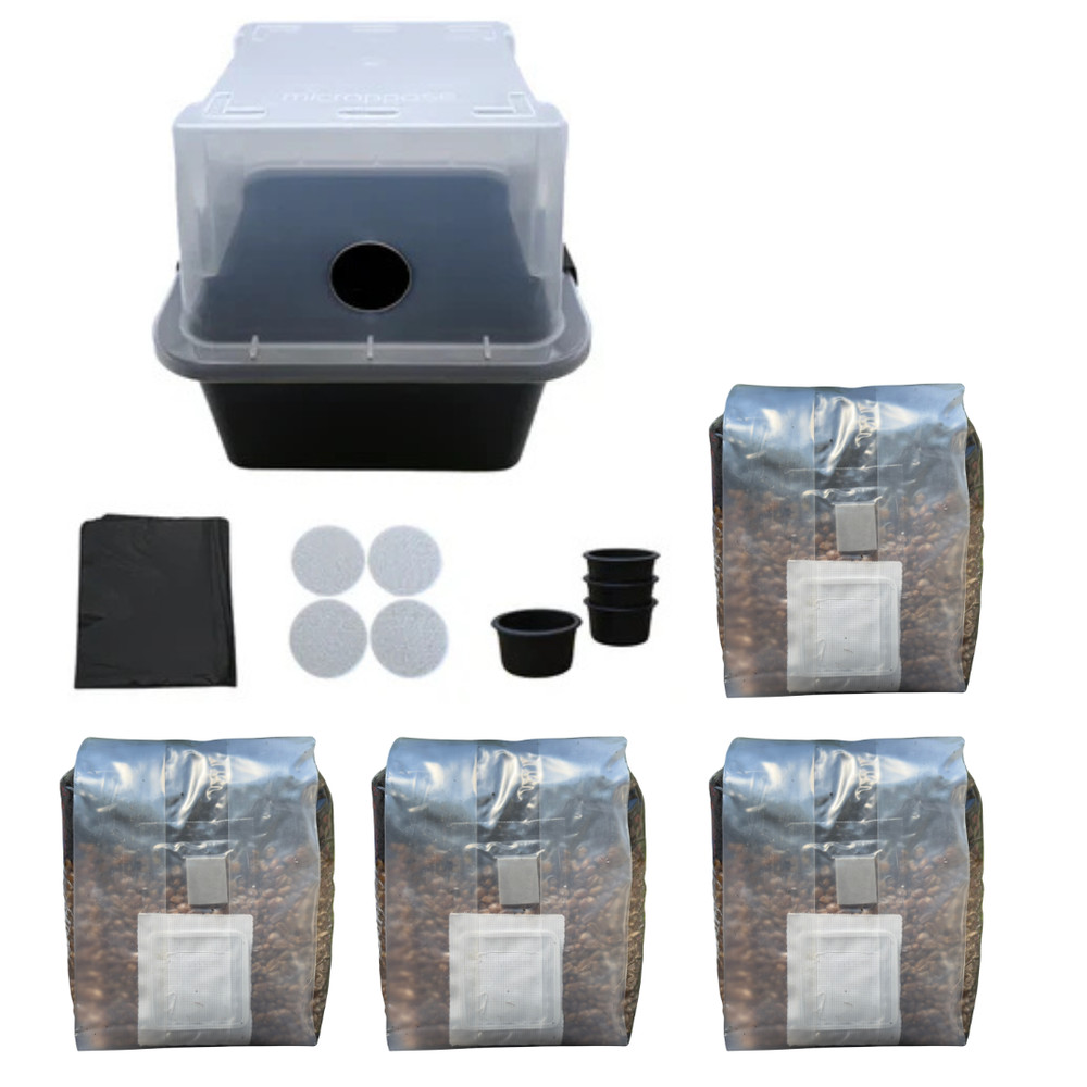 MonoTub Mushroom Grow Kit | all in one mushroom grow bags and fruiting chamber