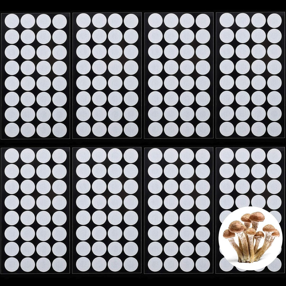 Zonon 256 Pieces Synthetic Filter Paper Stickers 20 Mm 0.3 Mm Synthetic Filter D