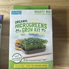 3 PACK – Back to the Roots Organic Microgreens Grow Kit Variety Pack