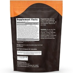 Organic Mushroom Coffee 17 Functional Mushroom Blend Lion’s Mane, Reishi, Cha…