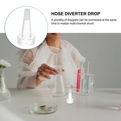 20 PCS Dropper Dispenser Cap,1.57 Inch Shunt Vial Bottle Cap Transparent Soft…
