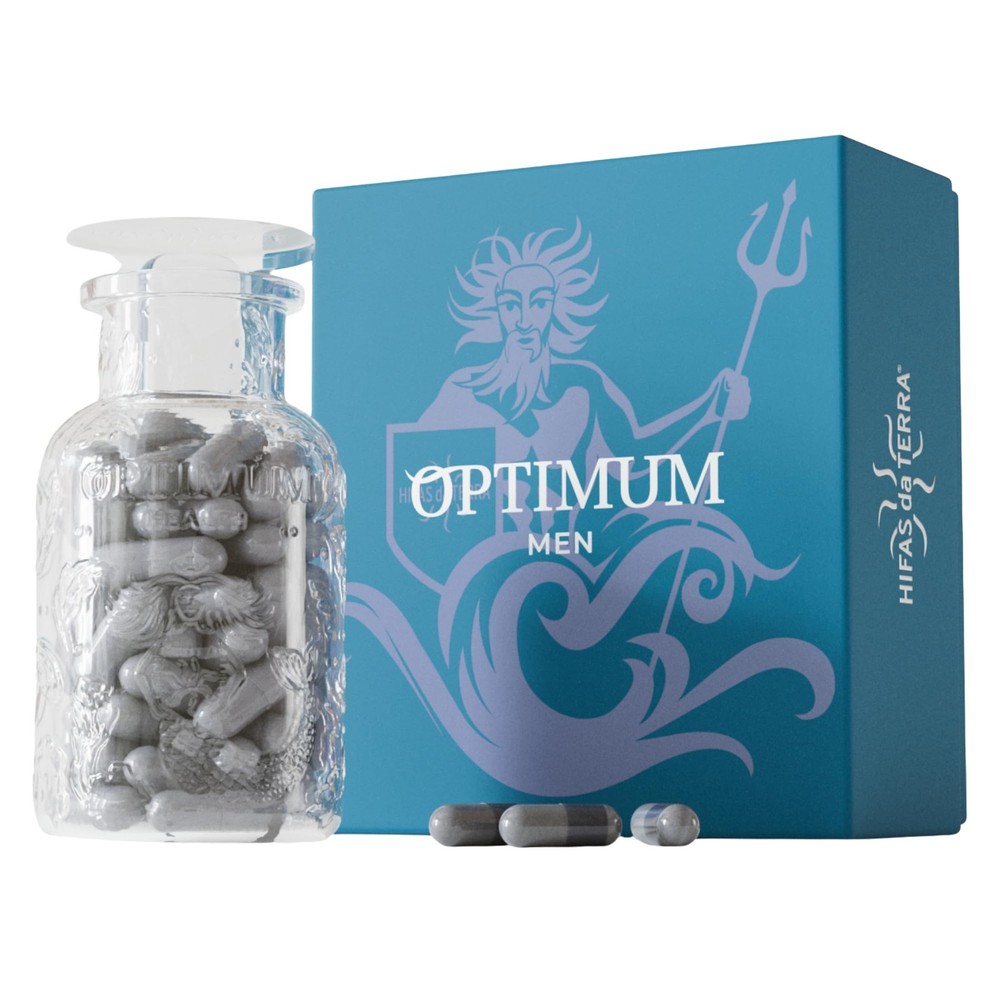 HIFAS DA TERRA Optimum Welcome Pack for Men – Mushroom 60 Count (Pack of 1)