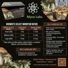 5LB Mushroom Substrate Mix – Fully Pasteurized for Maximum Yield