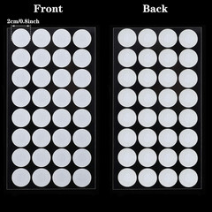 128 Pieces Synthetic Filter Paper Stickers 20 mm 0.3 ?m Synthetic Filter Disc Ta