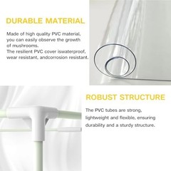Large Still Air Box for Mushroom Growing, Mycology Fume Hood, Grow Kit Tent 31.5