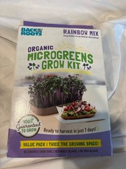 Organic Microgreens Grow Kit – Back to the Roots – Rainbow Mix