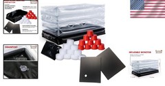Patented Inflatable Monotub Kit for Easy Mushroom Cultivation – Compact 10x7x2