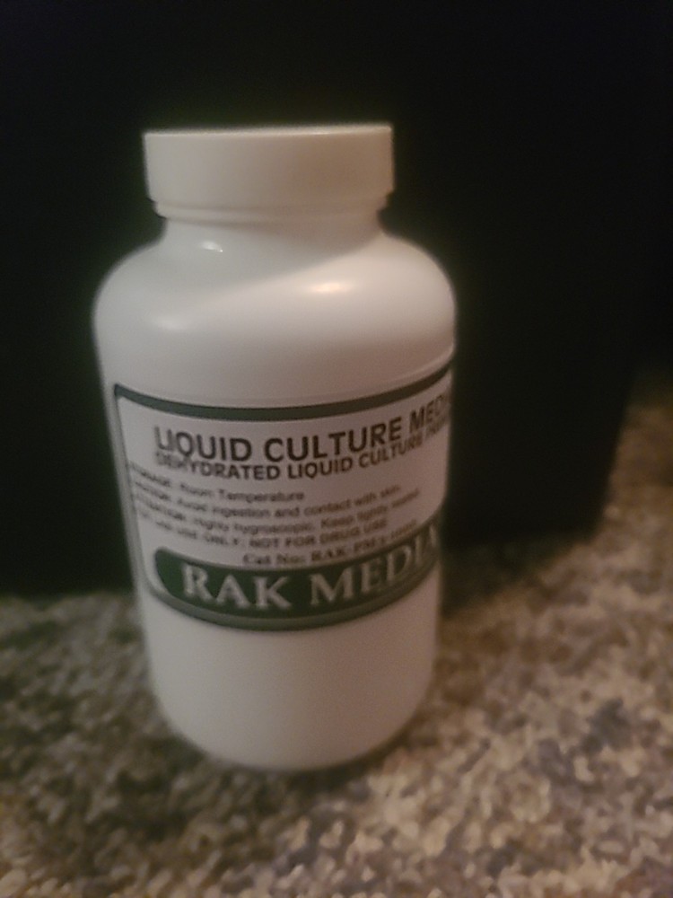 Dry Dehydrated Liquid Culture Pre-mix 8 Oz