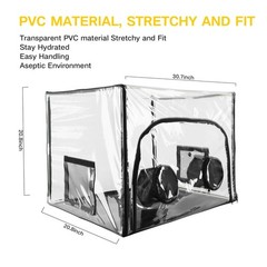 Large Still Air Box for Mushroom Growing – Mycology Fume Hood & Grow Kit, 31.5″x