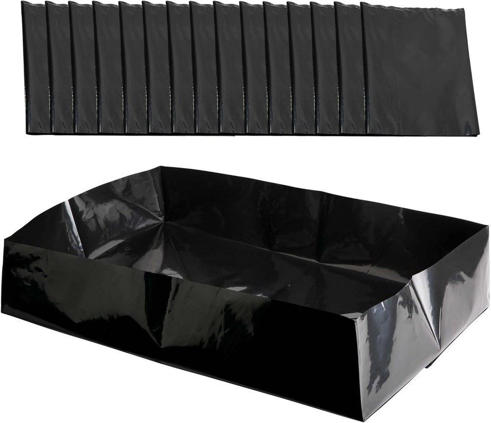 Insulated Mushroom Liners – 15 Durable Plastic Inserts for 66 Quart Containers