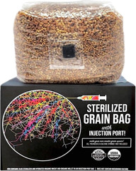 + Max Yield Bins ‘Boomr Bag’ Monotub Kit | Complete Dung-Loving Mushroom Grow Ki