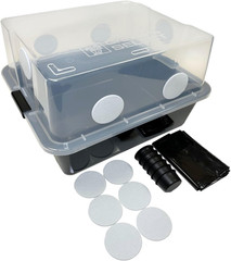 Grower’S Select Mushroom Monotub Fruiting Chamber with Filter Disks and Liner