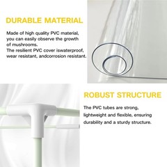 Large Still Air Box for Mushroom Growing – Mycology Fume Hood & Grow Kit, 31.5″x