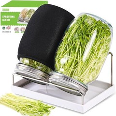 Boombamo Premium Sprouting Jar Kit, 2pcs – NIB