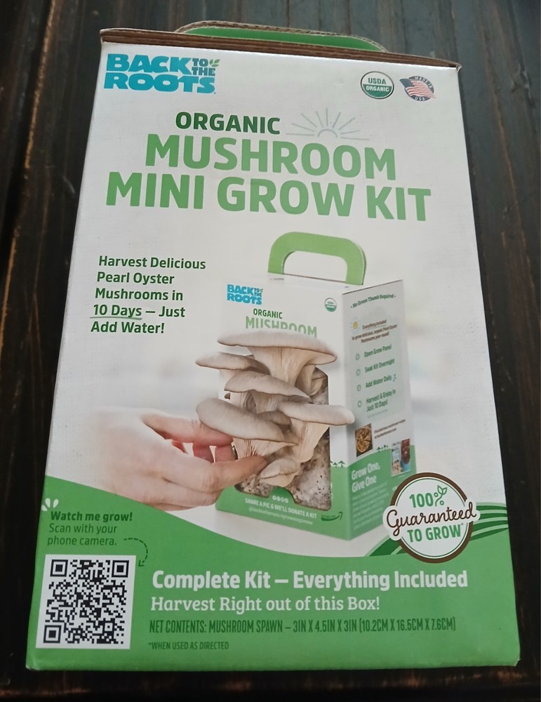 Back To The Roots Organic Mushroom Farm Grow Kit (11006)