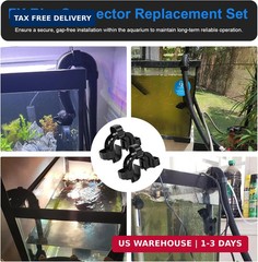 2 Pack Rim Connector Replacement for Fluval Fx4/Fx5/Fx6 Canister Filters, High P