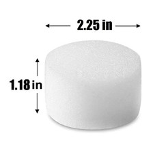 Air Filter Sponge for Monotub Reusable Foam Mushroom Inoculate Spawn – 2.25″