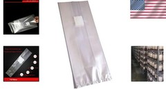 Mushroom Spawn Bags – 8″ x 5″ x 19″ with Durable 3 Mil Polypropylene Material