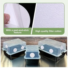 24 Adhesive Monotub Filter Disks, 2.5″ Size for Enhanced Mushroom Cultivation