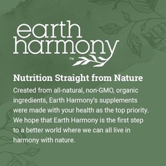 Earth Harmony Organic Turkey Tail Mushroom Capsules – Superfood Supplement for