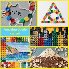108Pc Silicone Rubber Beer Bottle Caps Reusable Drink Bottles Caps for Soda Beer