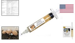 10cc Portobello Mushroom Liquid Culture – Grow 100% CLEAN Mycelium Effortlessly!