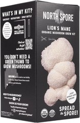 4lb Organic Lion’s Mane Mushroom Spray & Grow Kit – -Round Gourmet Delight