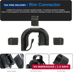 2 Pack Rim Connector Replacement for Fluval Fx4/Fx5/Fx6 Canister Filters, High P