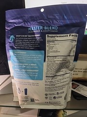 Om Nutrition Master Blend Mushrooms Adaptogens 18.27 Oz expiration 12/26