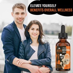 Liposomal Mushroom Complex Drops 2000 MG – 20 Organic 2 Fl Oz (Pack of 3)