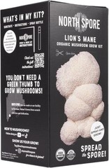 USDA Organic Lion’s Mane Spray & Grow Kit – Easy 4 lbs Mushroom Cultivation