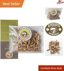 Organic Lion’s Mane Dowel Spawn – 100 Plugs for Cardiovascular Support