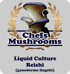 Reishi Liquid Culture – 12cc Syringe – 10 Pack – Chefs Mushrooms